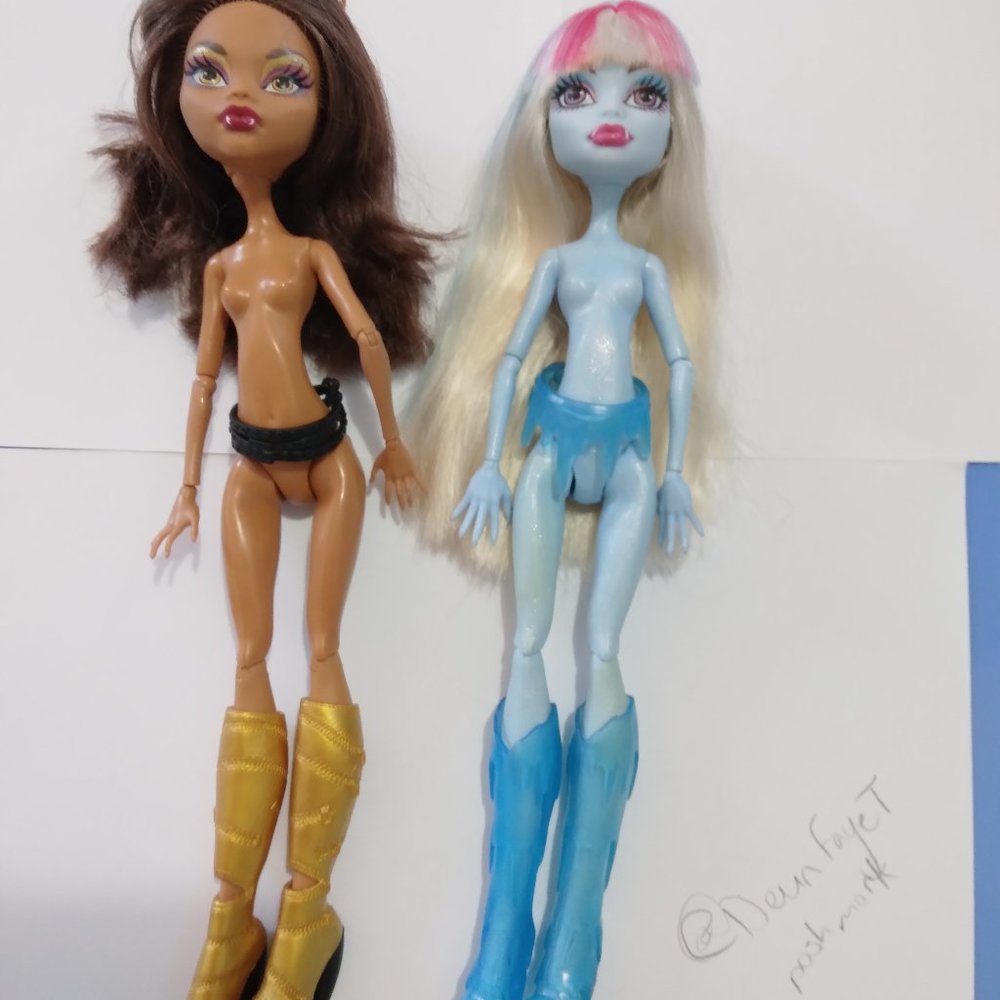 Monster High Music Festival Abbey and Clawdeen